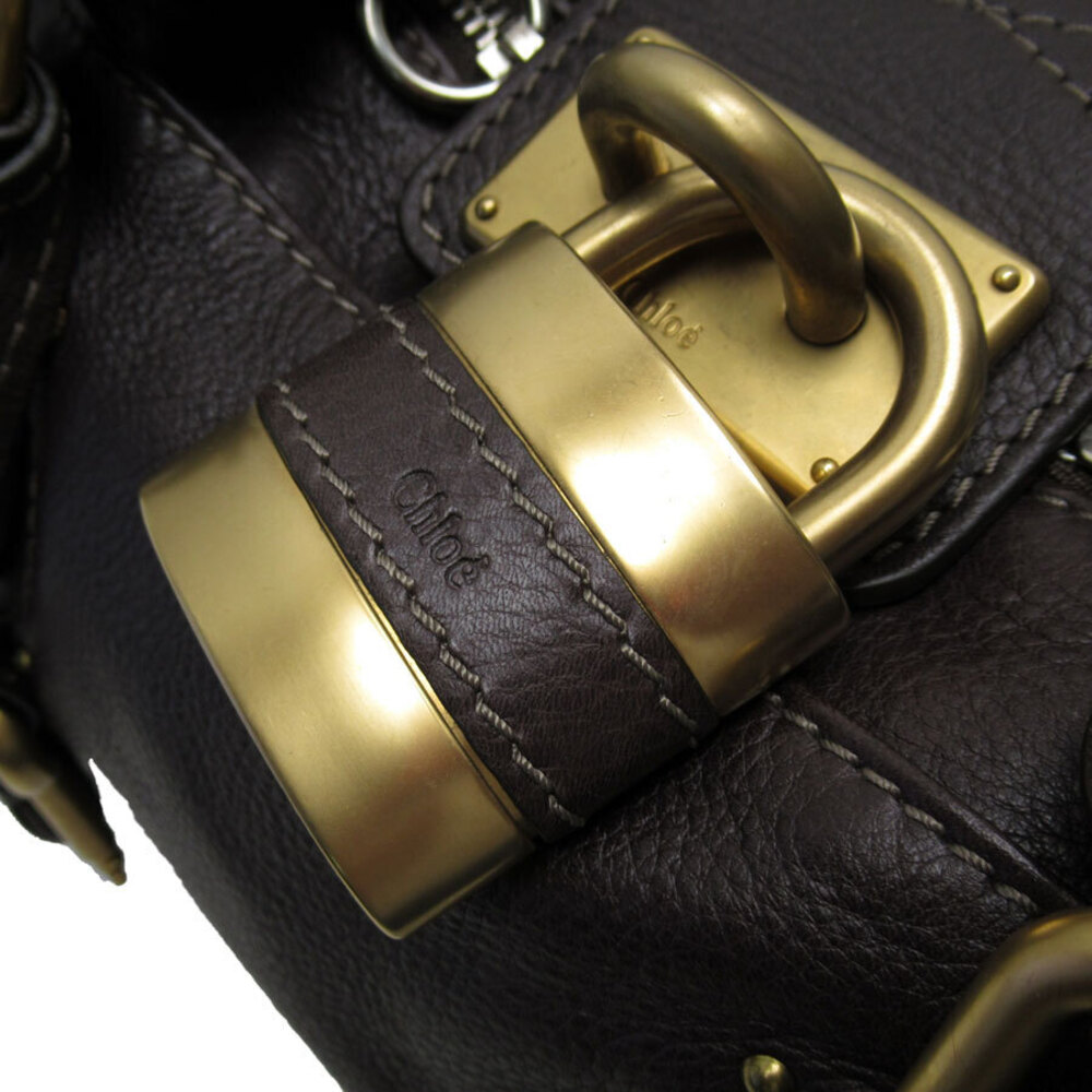 Chloe brown handbag leather - Picture 4 of 4